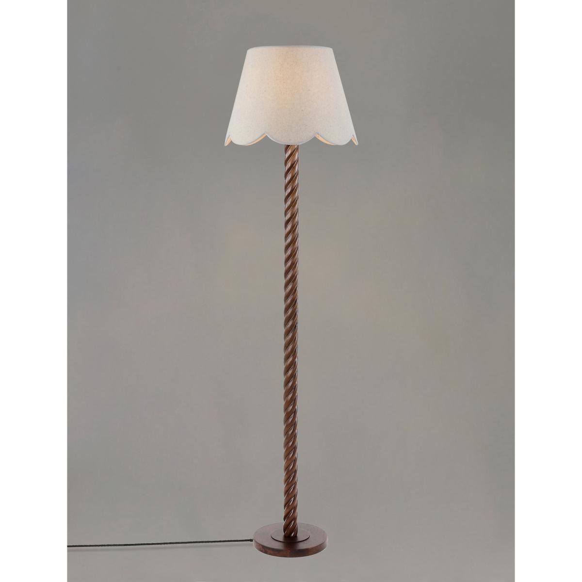 M&S Amelia Floor Lamp - Wood, Wood – image 7