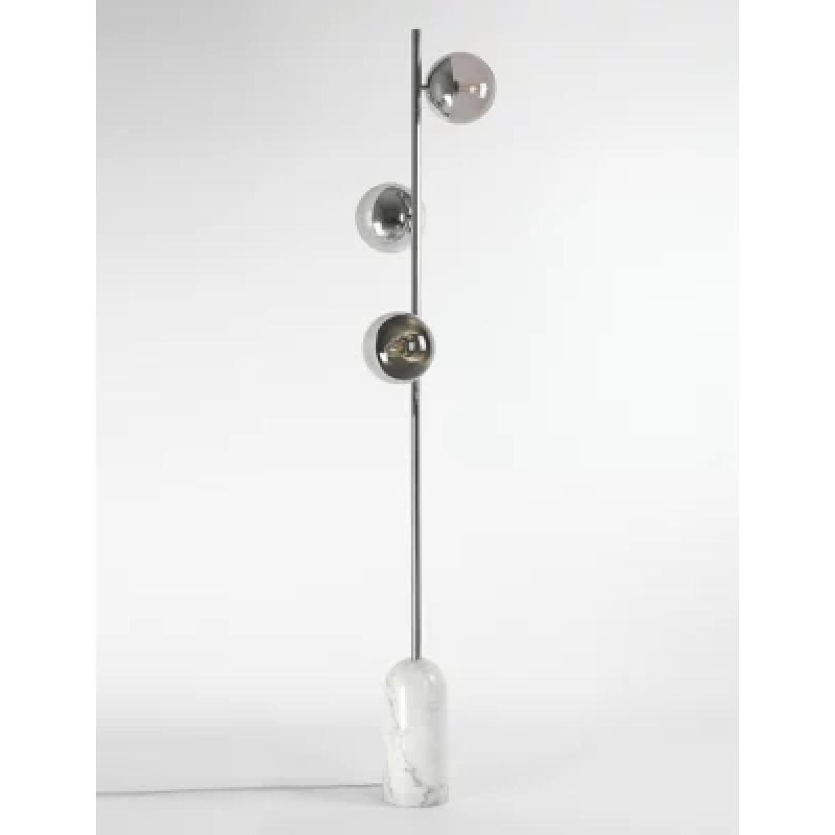 M&S Finley Floor Lamp - Marble, Marble