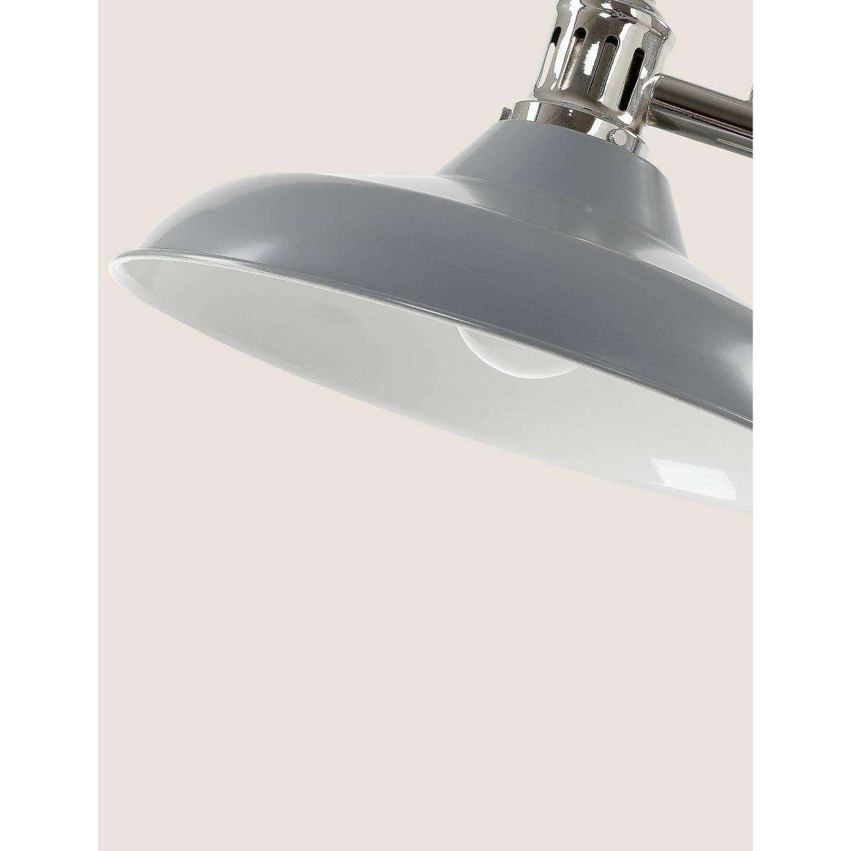 M&S Lincoln Salvage Floor Lamp - Grey, Grey – image 5
