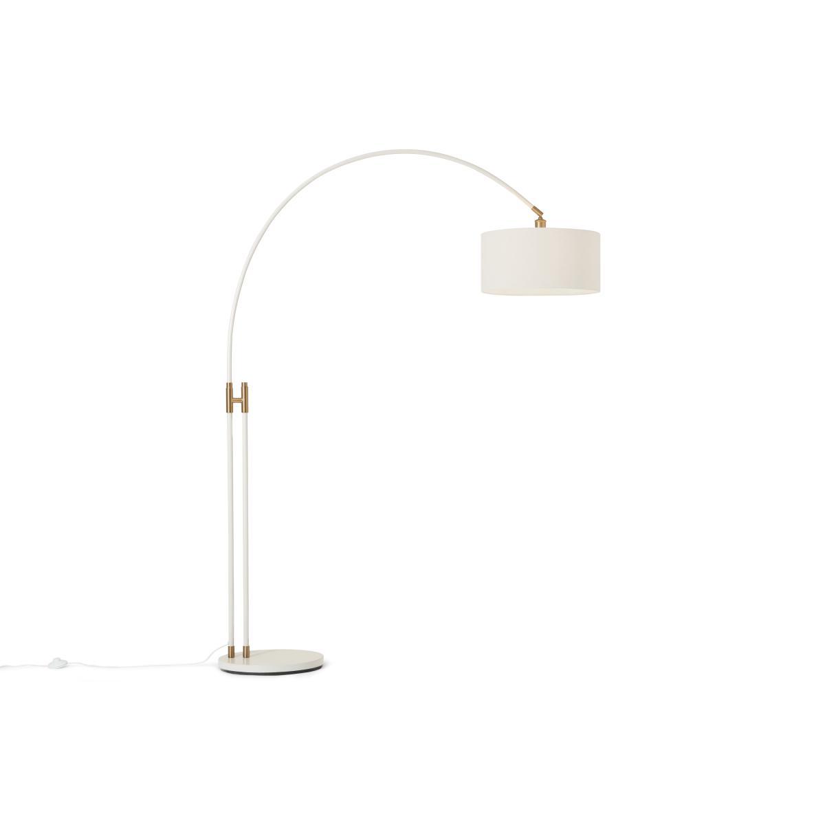 Teo Overreach Floor Lamp, Muted Grey – image 3