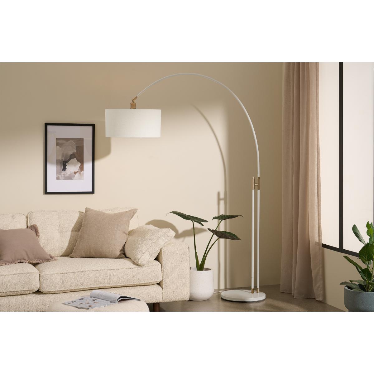 Teo Overreach Floor Lamp, Muted Grey – image 4