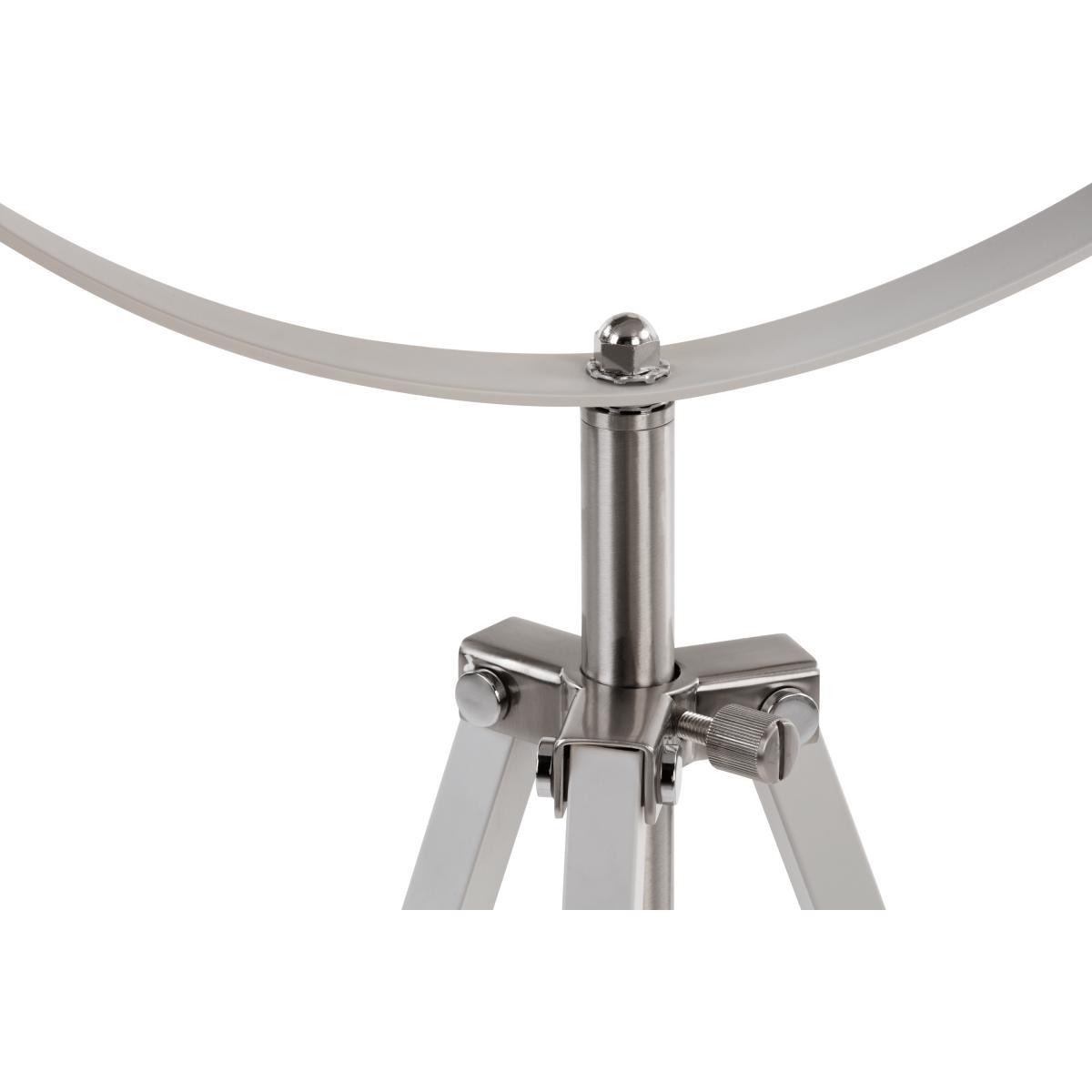 Chicago Tripod Floor Lamp, Muted Grey and Brass – image 5