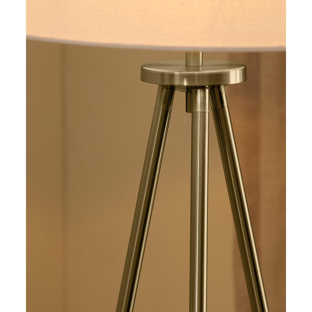 Bently Tripod Floor Lamp Base, Brass – image 4