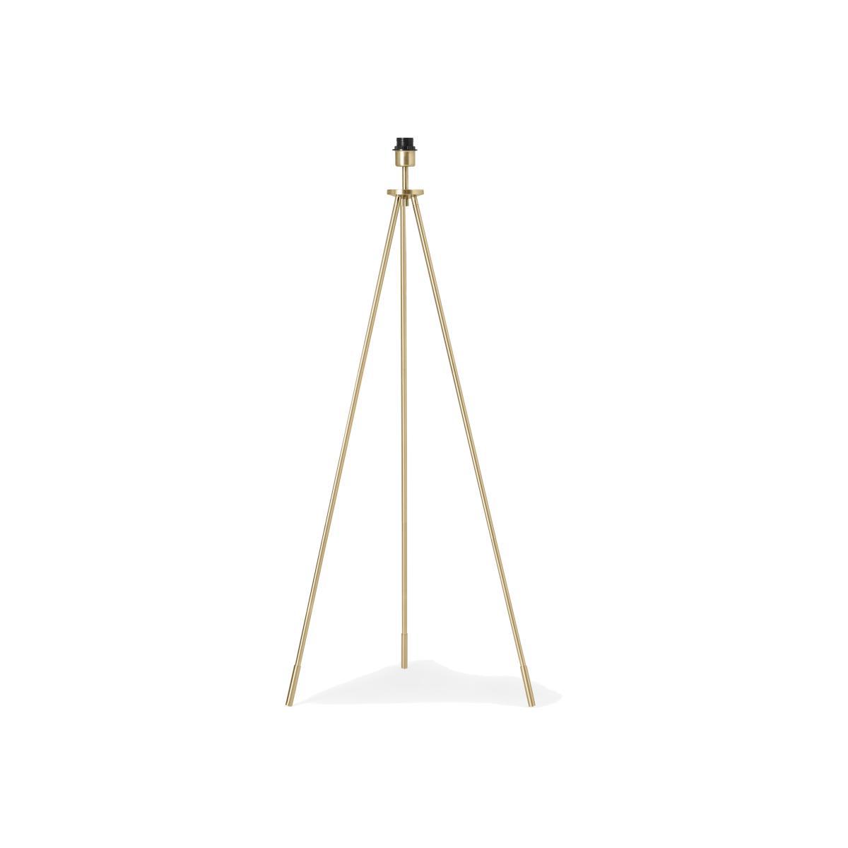 Bently Tripod Floor Lamp Base, Brass – image 1
