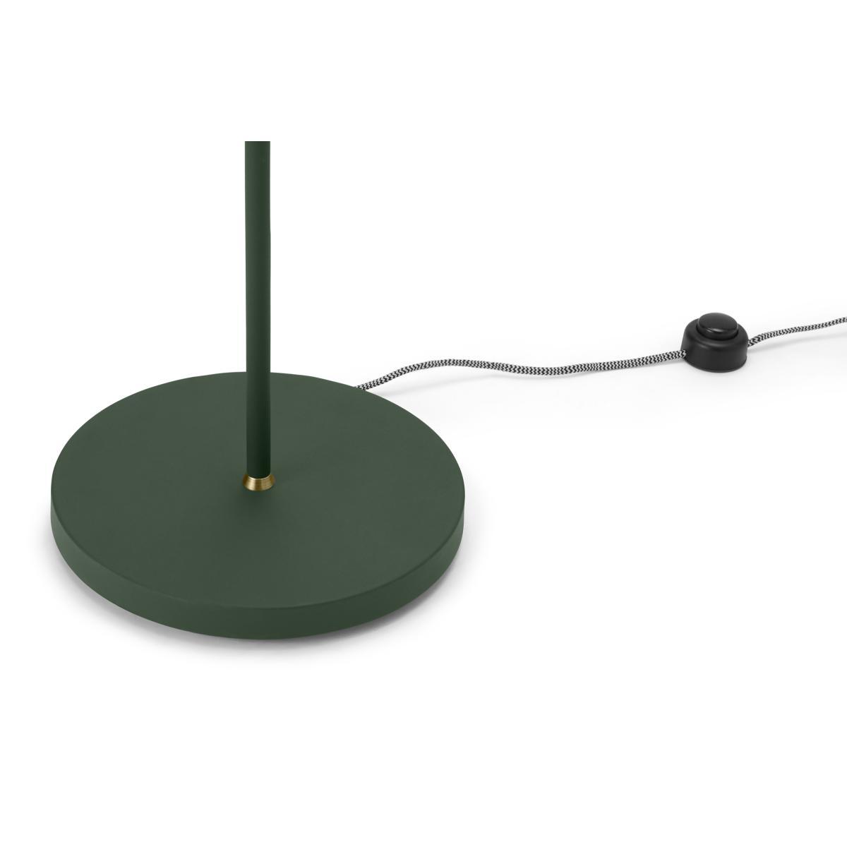 Ogilvy Floor Lamp, Green & Antique Brass – image 6