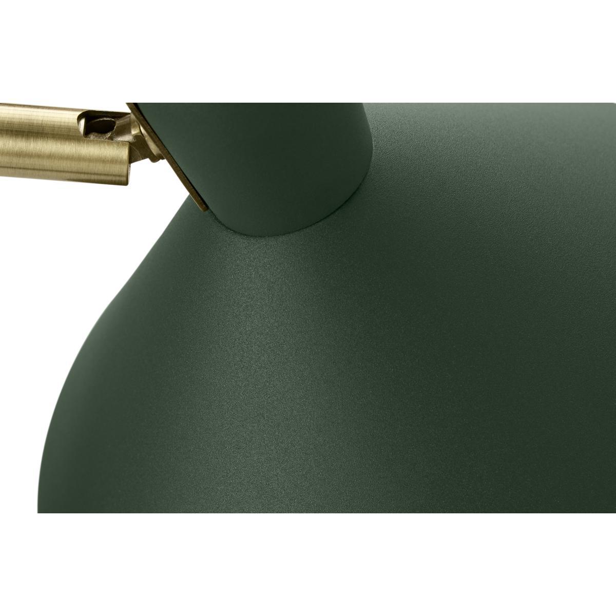 Ogilvy Floor Lamp, Green & Antique Brass – image 7