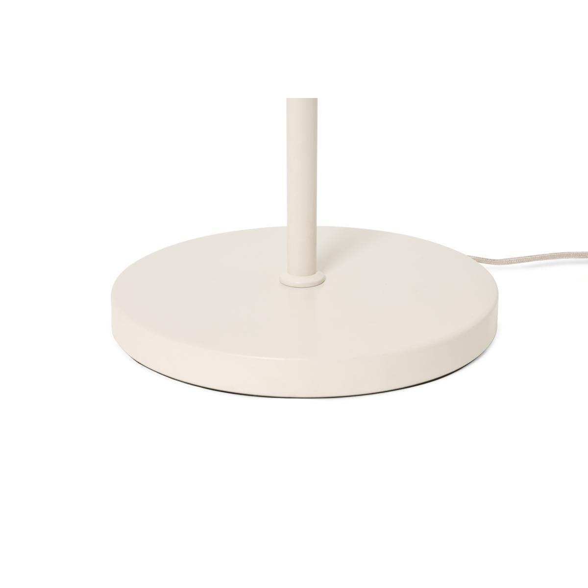 Masako LED Floor Lamp, Ivory & Clear Glass – image 7