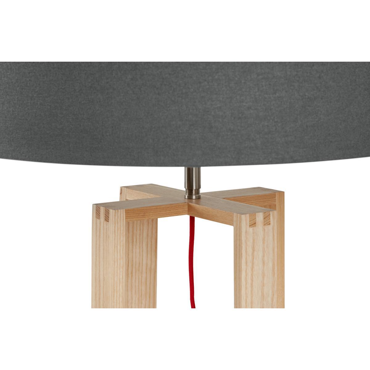 Asher Large Wooden Floor Lamp, Natural – image 7