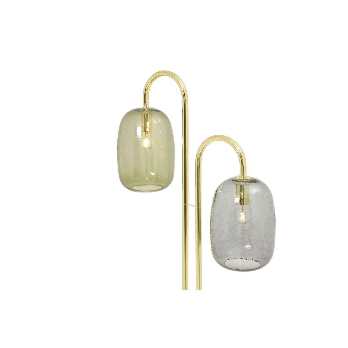 Lykke Floor Lamp, Multi & Brass – image 4