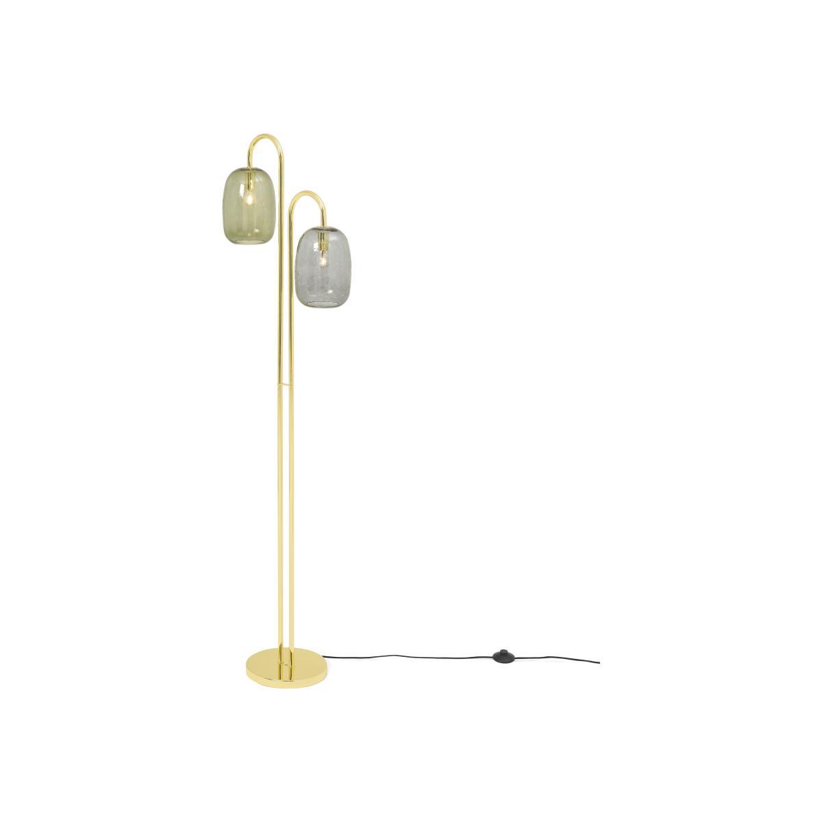 Lykke Floor Lamp, Multi & Brass – image 1