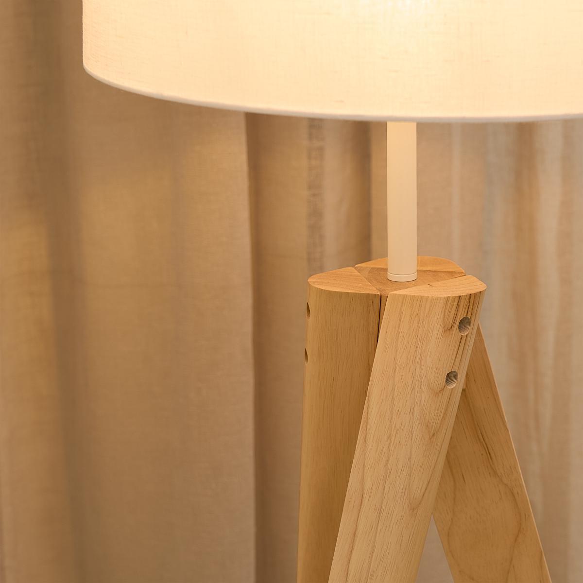 Madison Floor Lamp Base, Natural – image 3