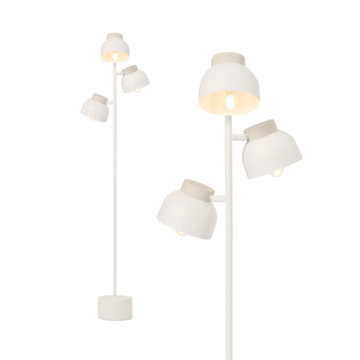 Arka Multi Floor Light, Ivory Metal – image 2