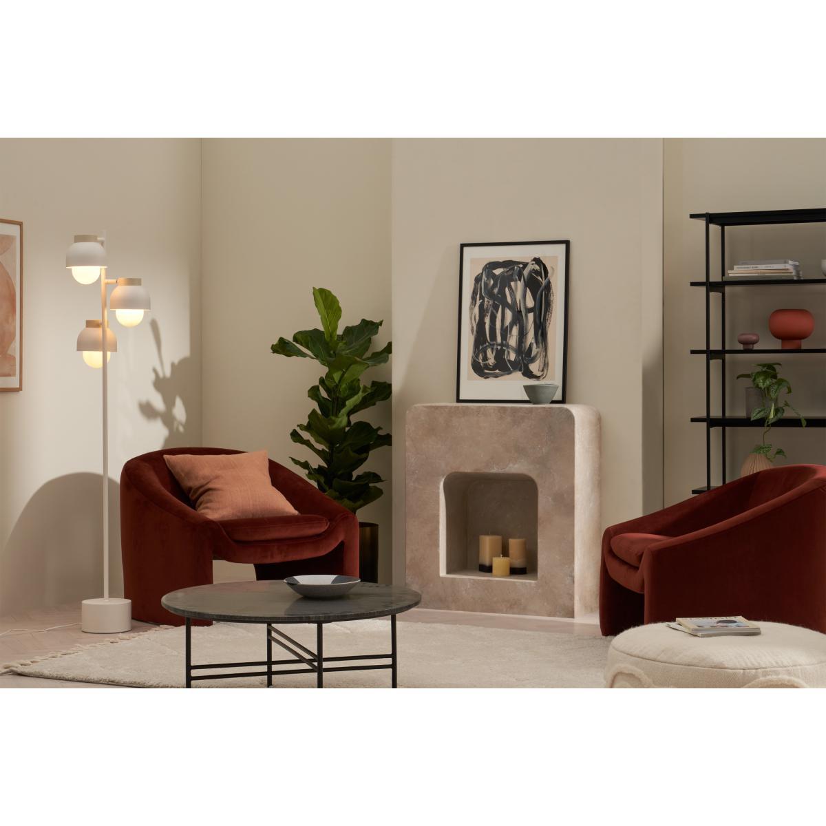 Arka Multi Floor Light, Ivory Metal – image 4