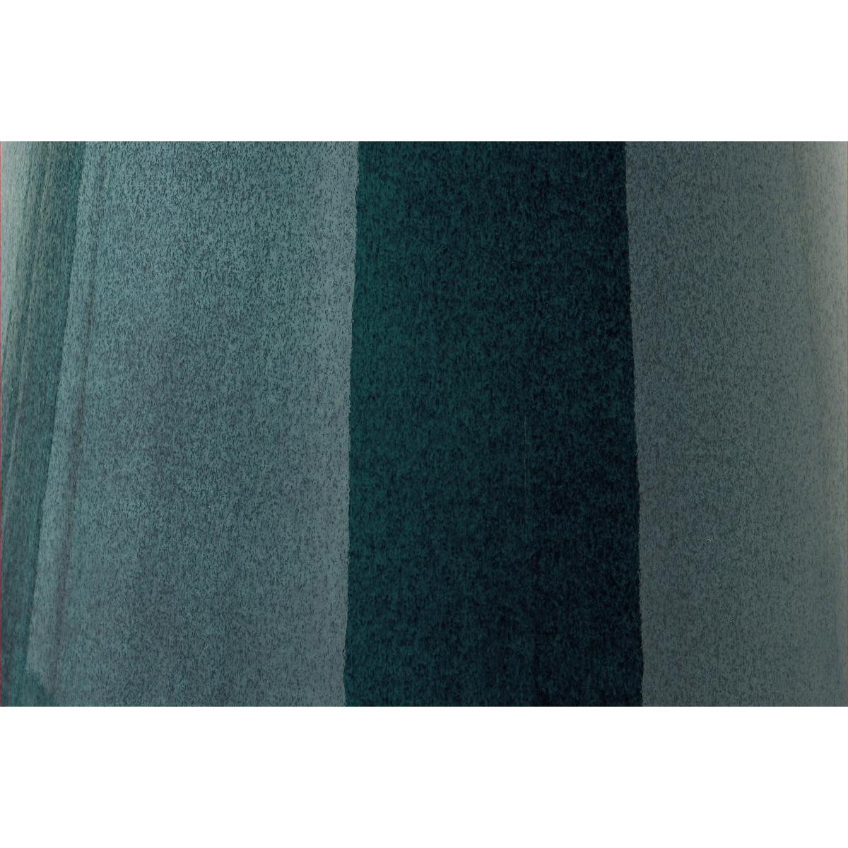 Vince Midi Floor Lamp, Reactive Glaze Blue Ceramic & Oatmeal – image 8