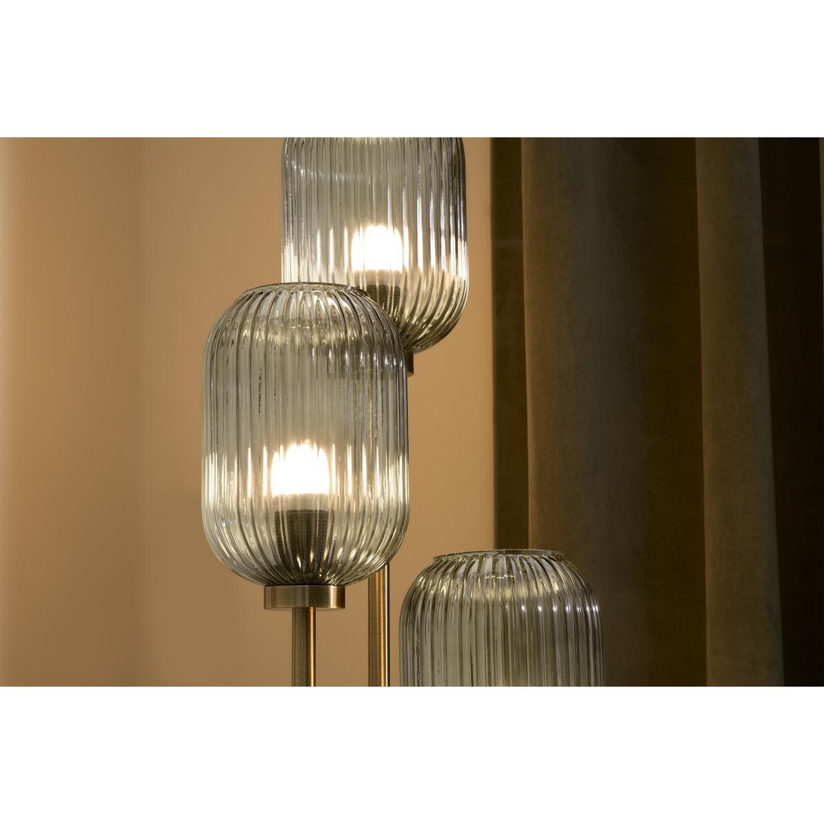 Briz Multi Floor Light, Grey Glass – image 5