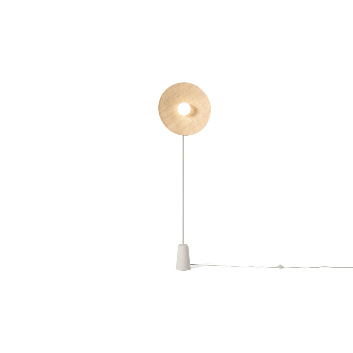 Bionda Floor Lamp, Natural & Opal Glass – image 3