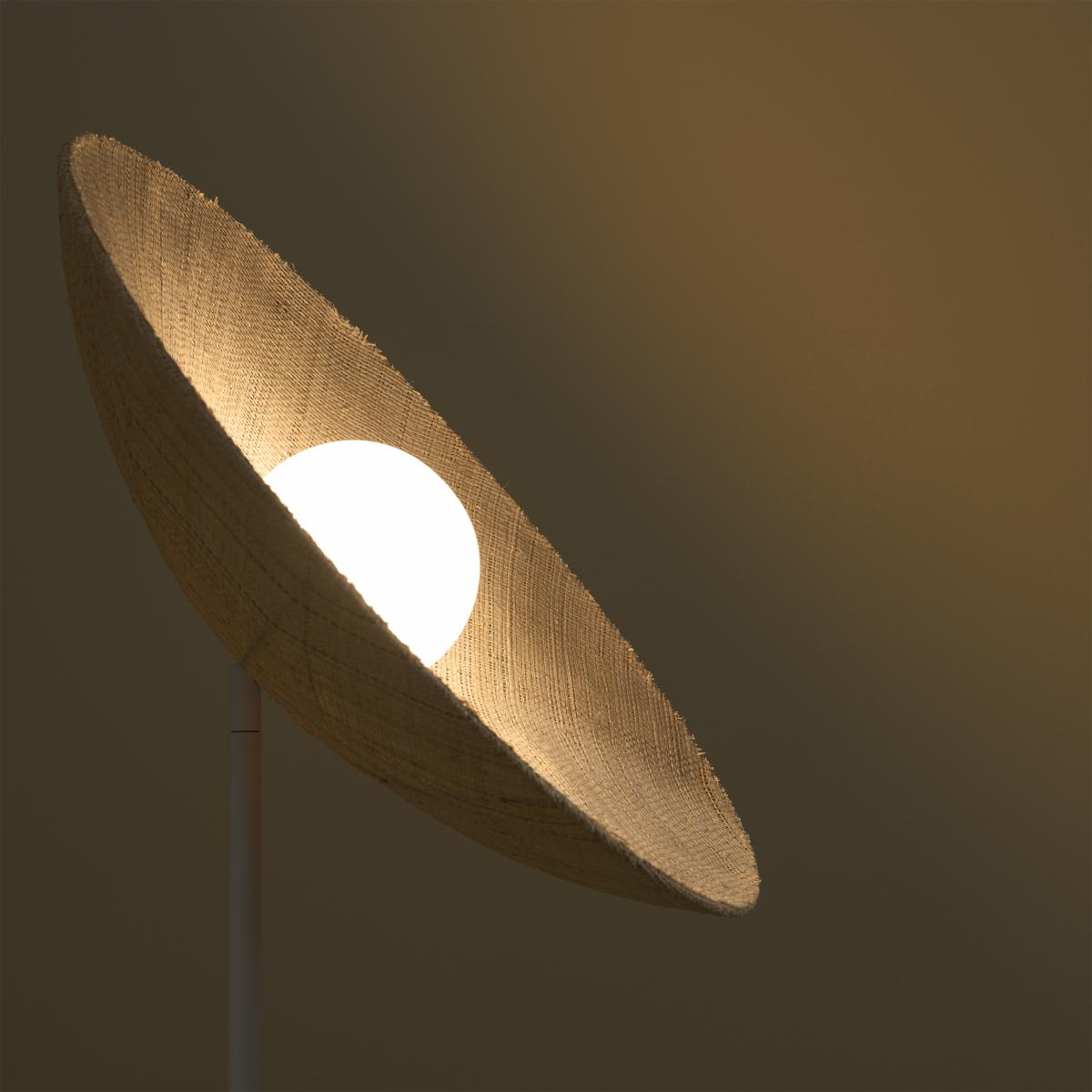 Bionda Floor Lamp, Natural & Opal Glass – image 10