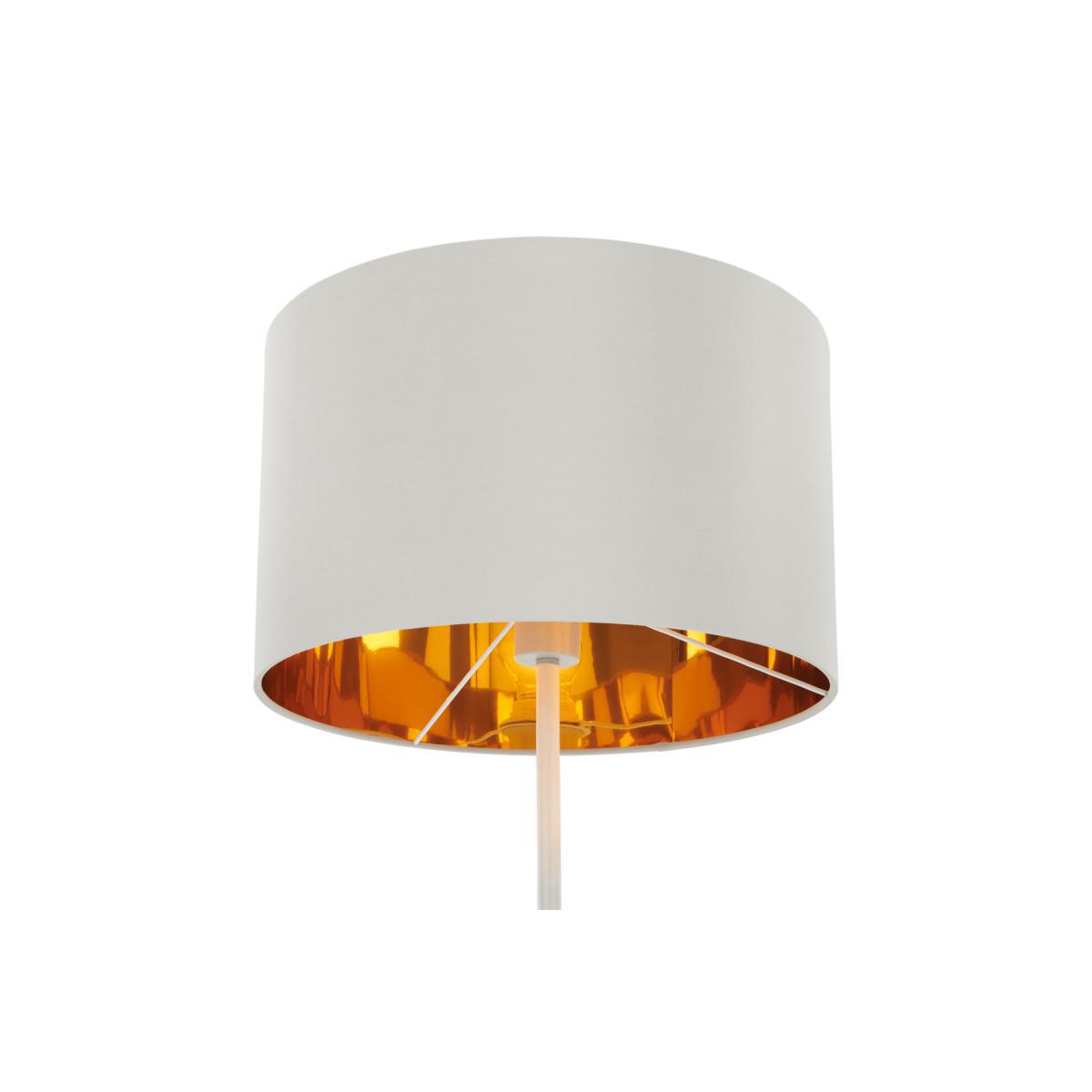 Jacy Floor Lamp, Grey & Copper – image 6