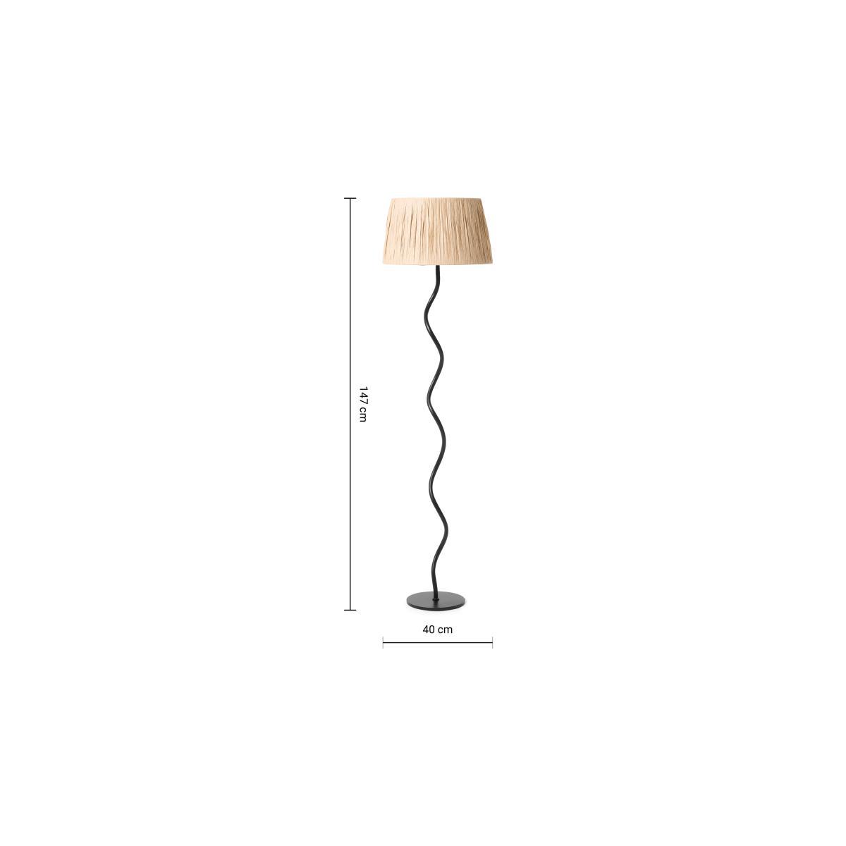 Viva Floor Lamp, Black – image 9