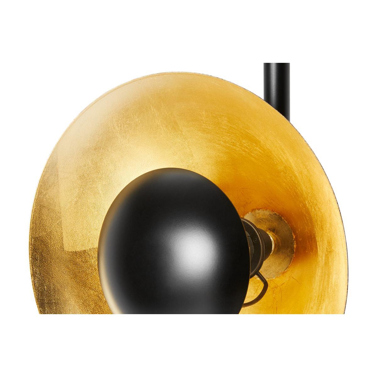 Arne Floor Lamp, Black & Gold Foil – image 5