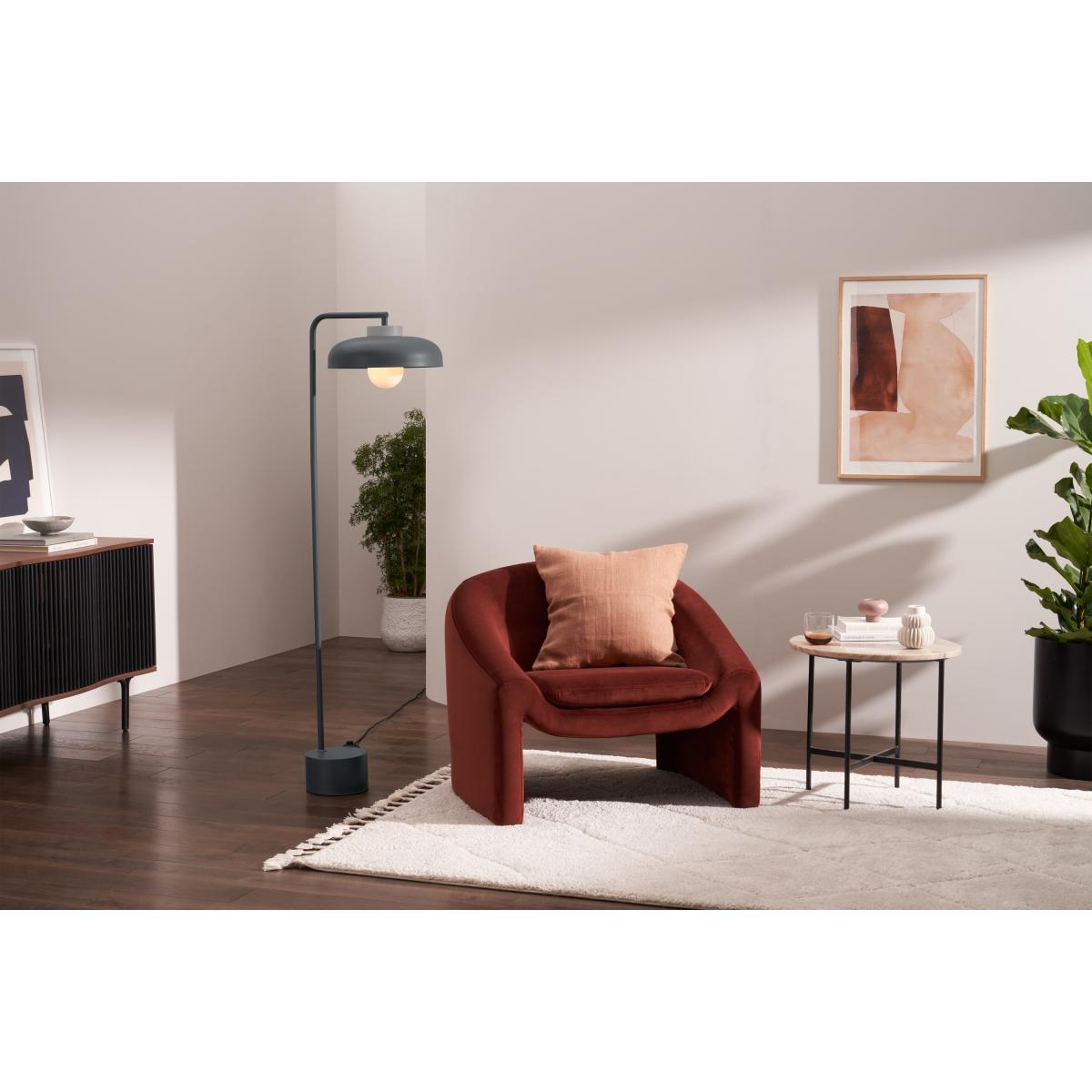 Arka Floor Light, Charcoal Metal – image 1