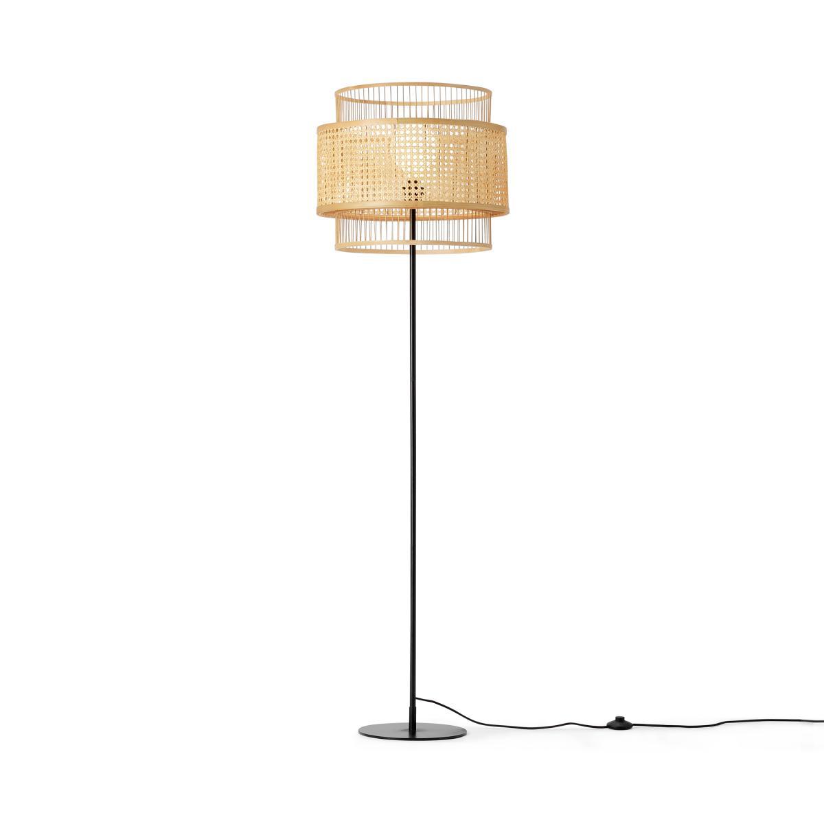 Yen Floor Lamp, Natural Cane – image 6