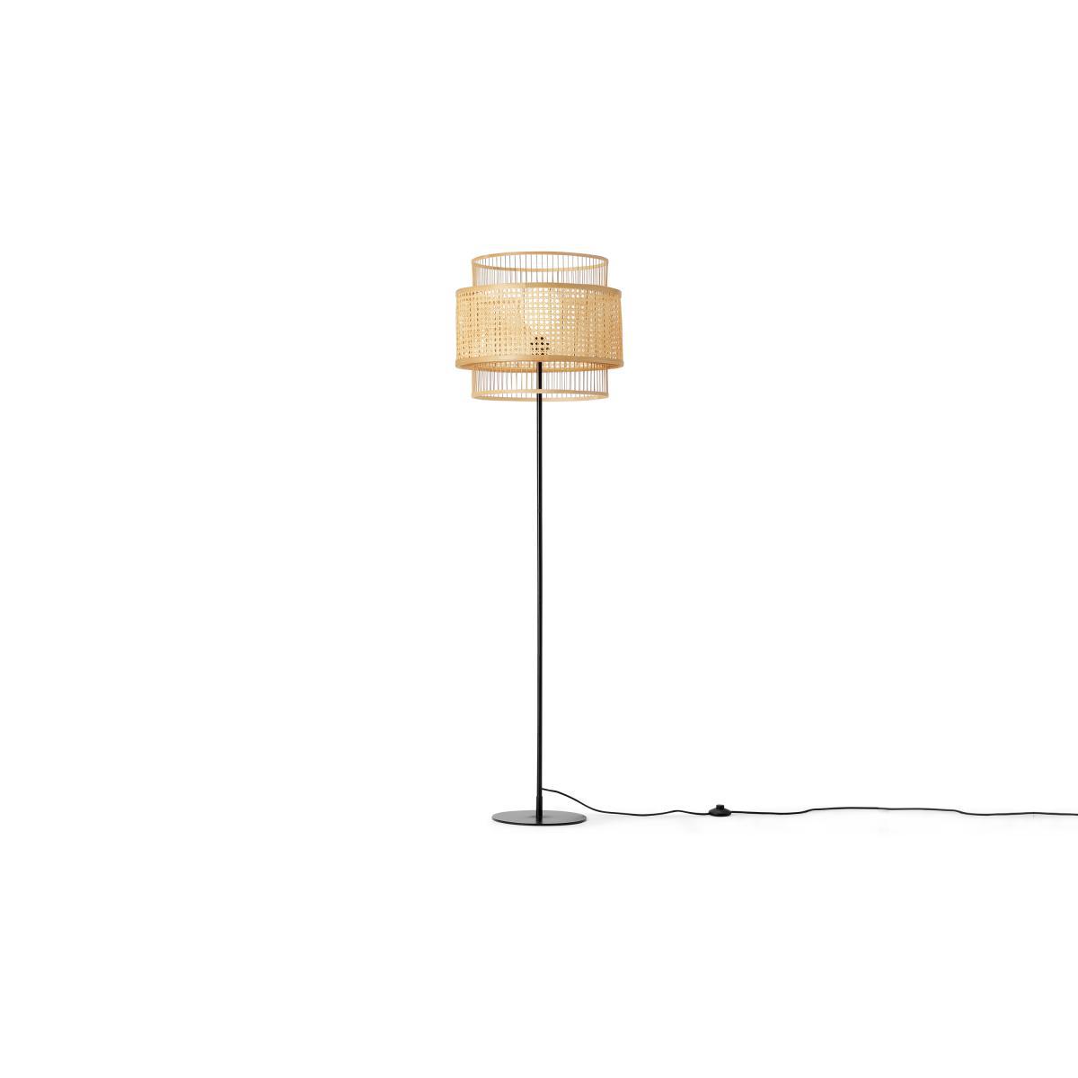 Yen Floor Lamp, Natural Cane – image 7