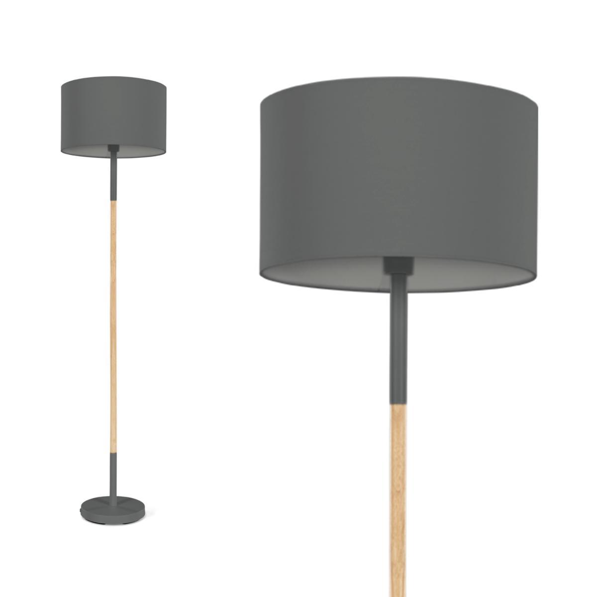 Kyle Floor Lamp, Charcoal – image 2