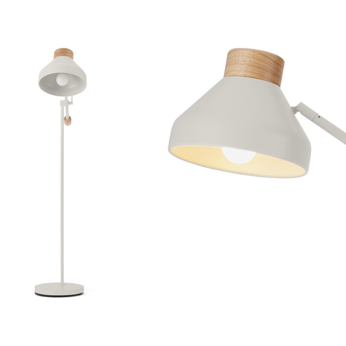Albert Task Floor Lamp, Muted Grey – image 2