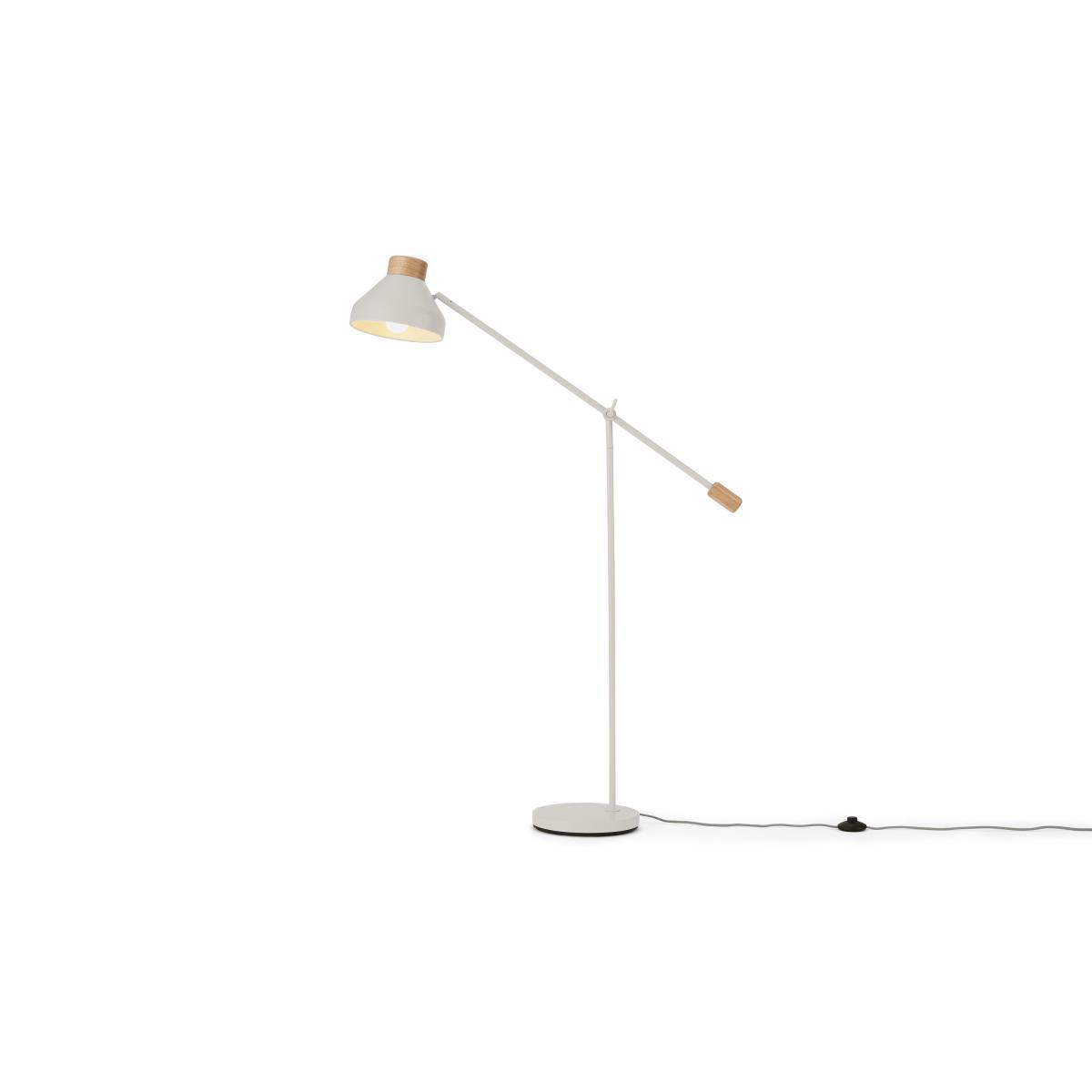 Albert Task Floor Lamp, Muted Grey – image 3