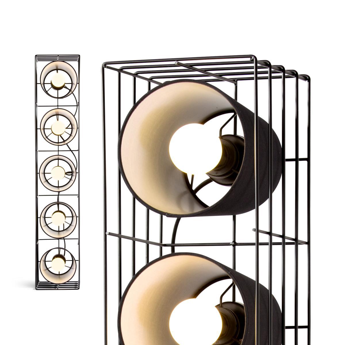 Ozzy Floor Lamp, Black – image 2