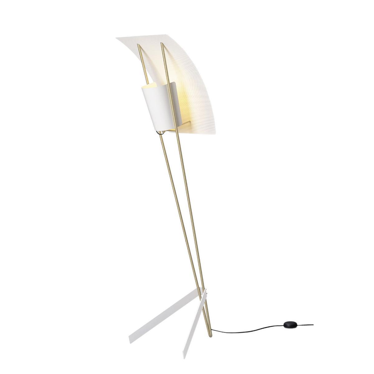 G30 Floor lamp - / 1958 reissue, Pierre Guariche by SAMMODE STUDIO White/Gold – image 3