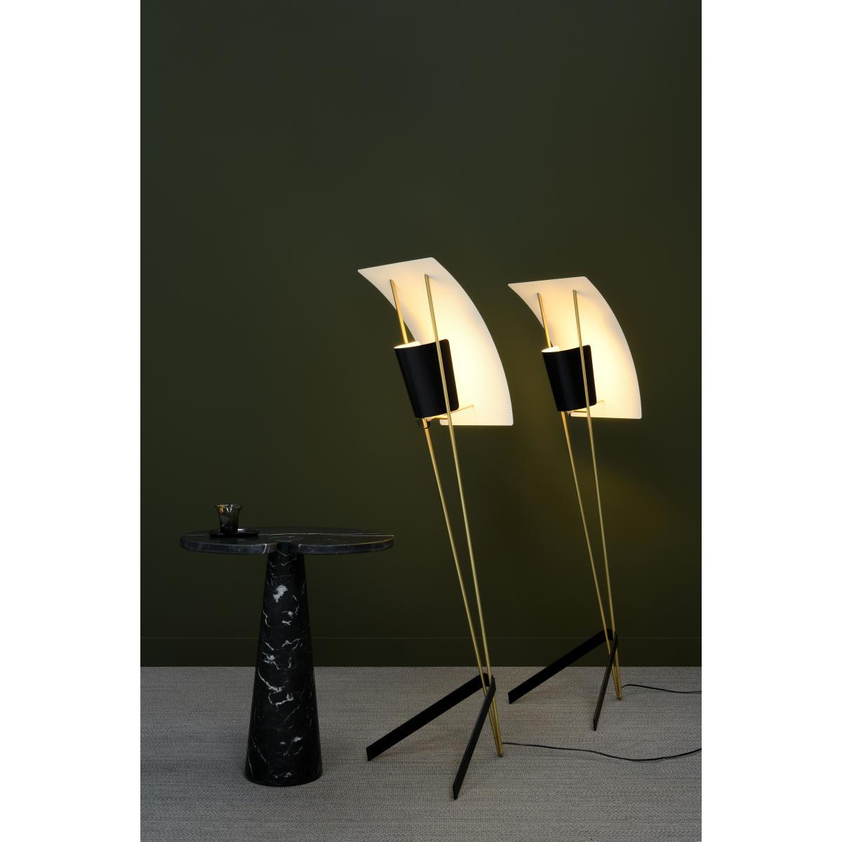 G30 Floor lamp - / 1958 reissue, Pierre Guariche by SAMMODE STUDIO White/Gold – image 7