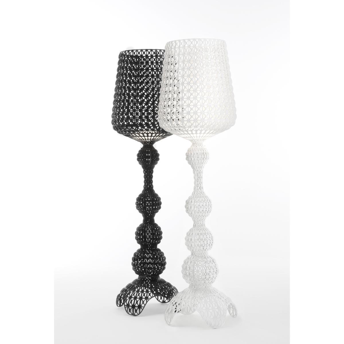 Kabuki Outdoor Floor lamp - / LED - For outdoors by Kartell Black – image 4