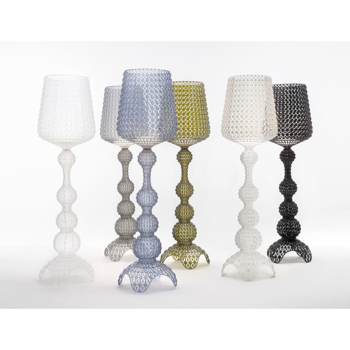 Kabuki Outdoor Floor lamp - / LED - For outdoors by Kartell Black – image 5