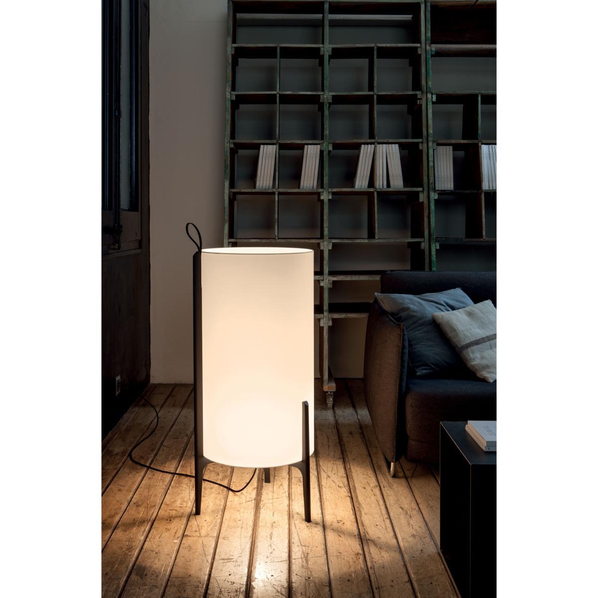 Greta Floor lamp - / Ø 40 x H 90 cm by Carpyen White/Black – image 3