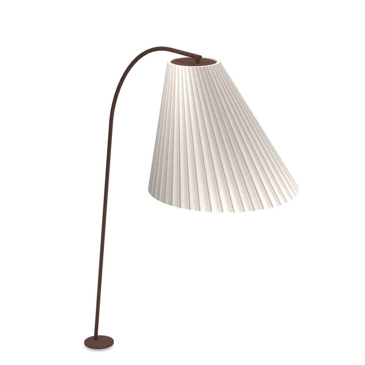 Cone LED Floor lamp - / H 271 cm by Emu White/Brown – image 4