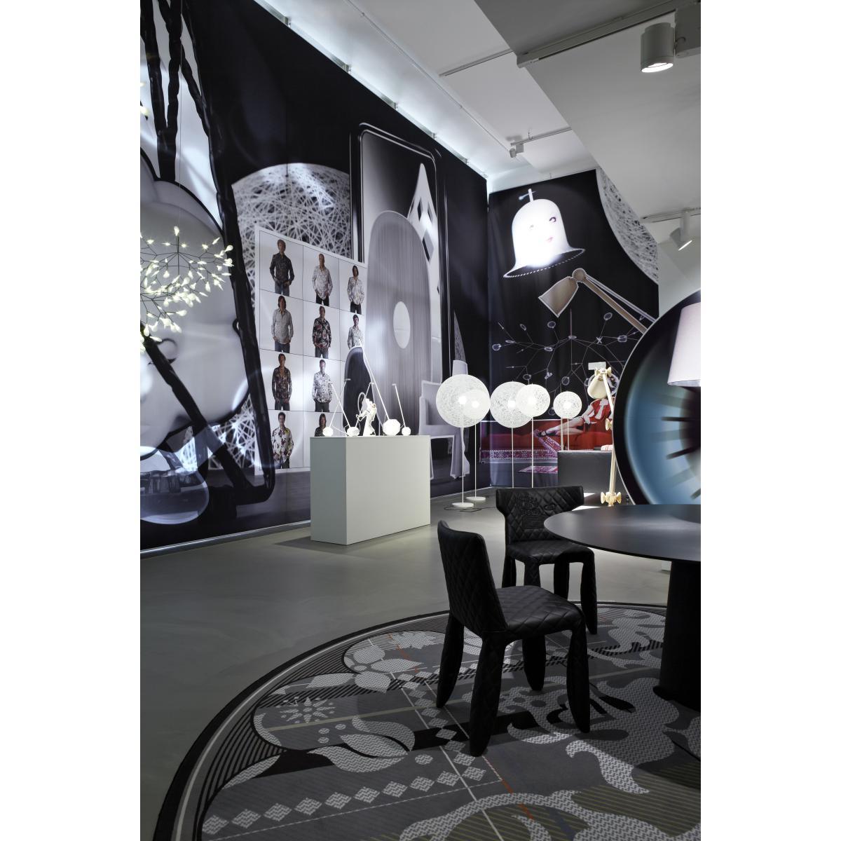 Random Light LED Floor lamp - LED - Medium Ø 80 cm by Moooi Black – image 4