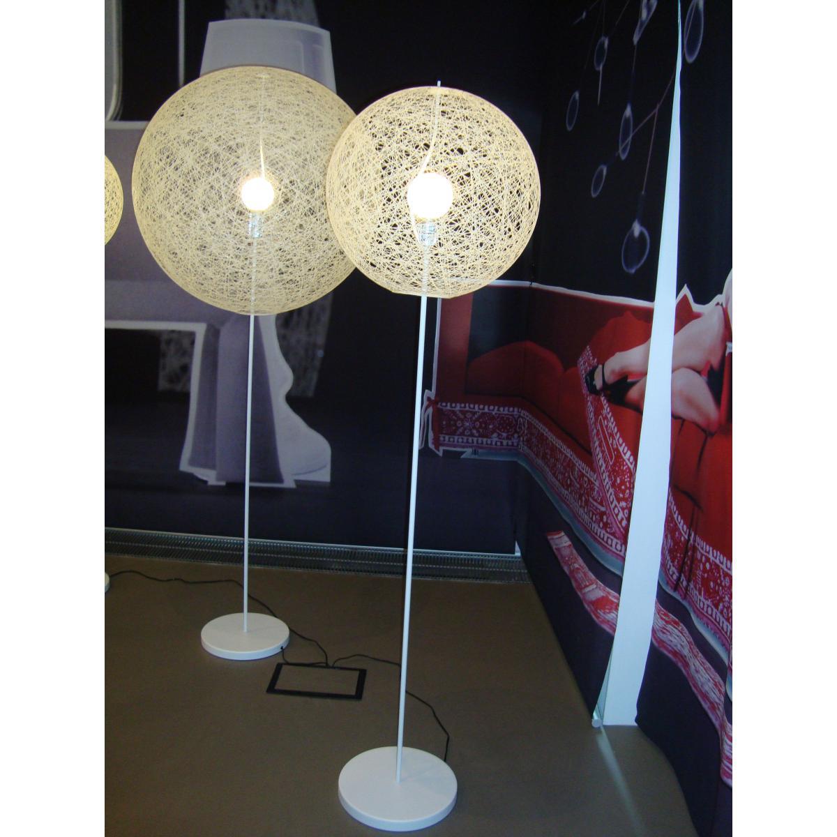 Random Light LED Floor lamp - LED - Medium Ø 80 cm by Moooi Black – image 5