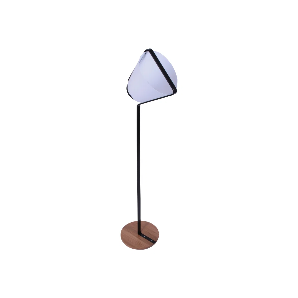 Cône Floor lamp by La Corbeille Black