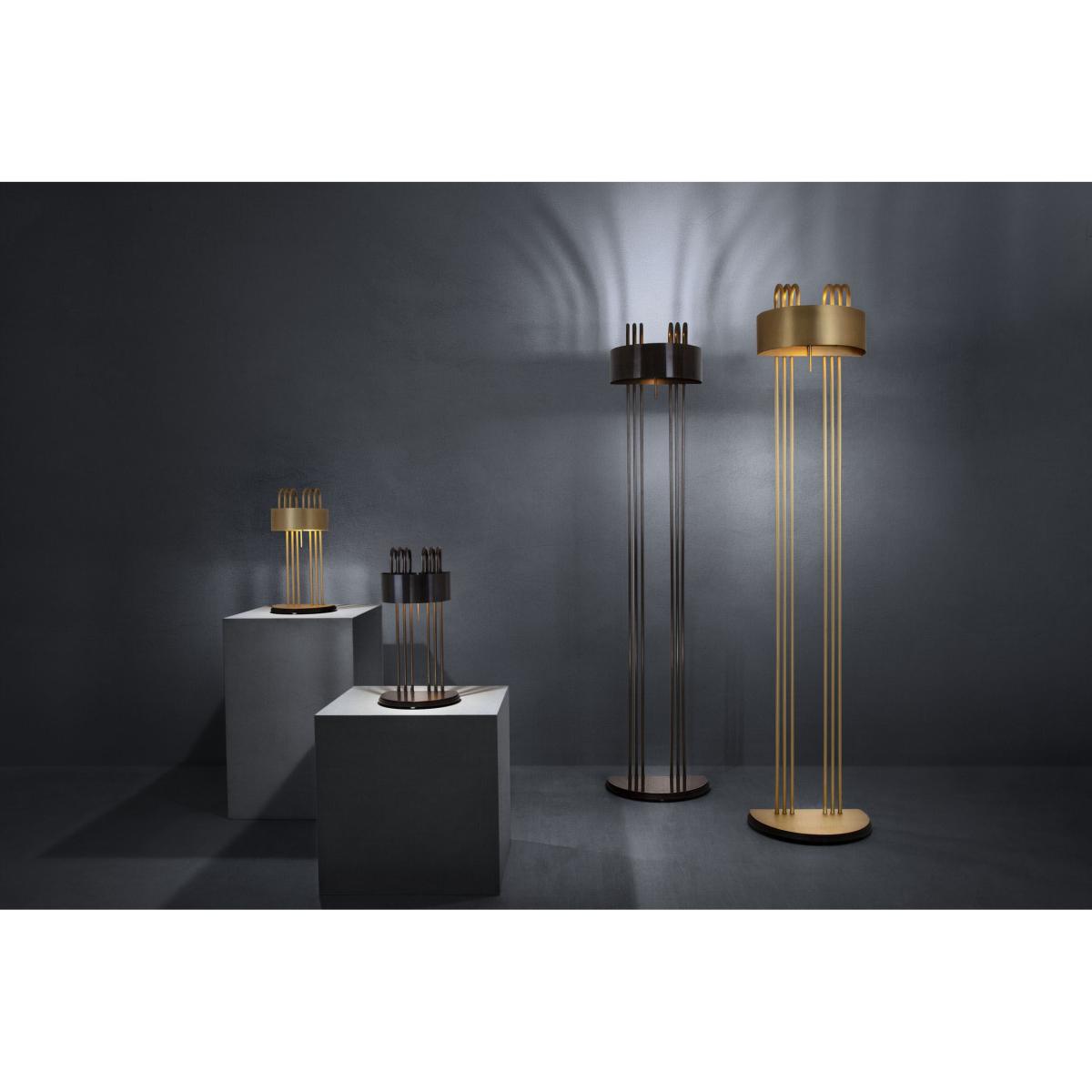 TMB 11 LED Floor lamp metal gold - Lumen Center Italia – image 3