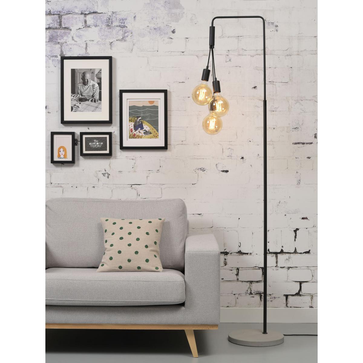 Oslo Floor lamp - / 3 bulbs - H 190 cm by It's about Romi Black – image 2