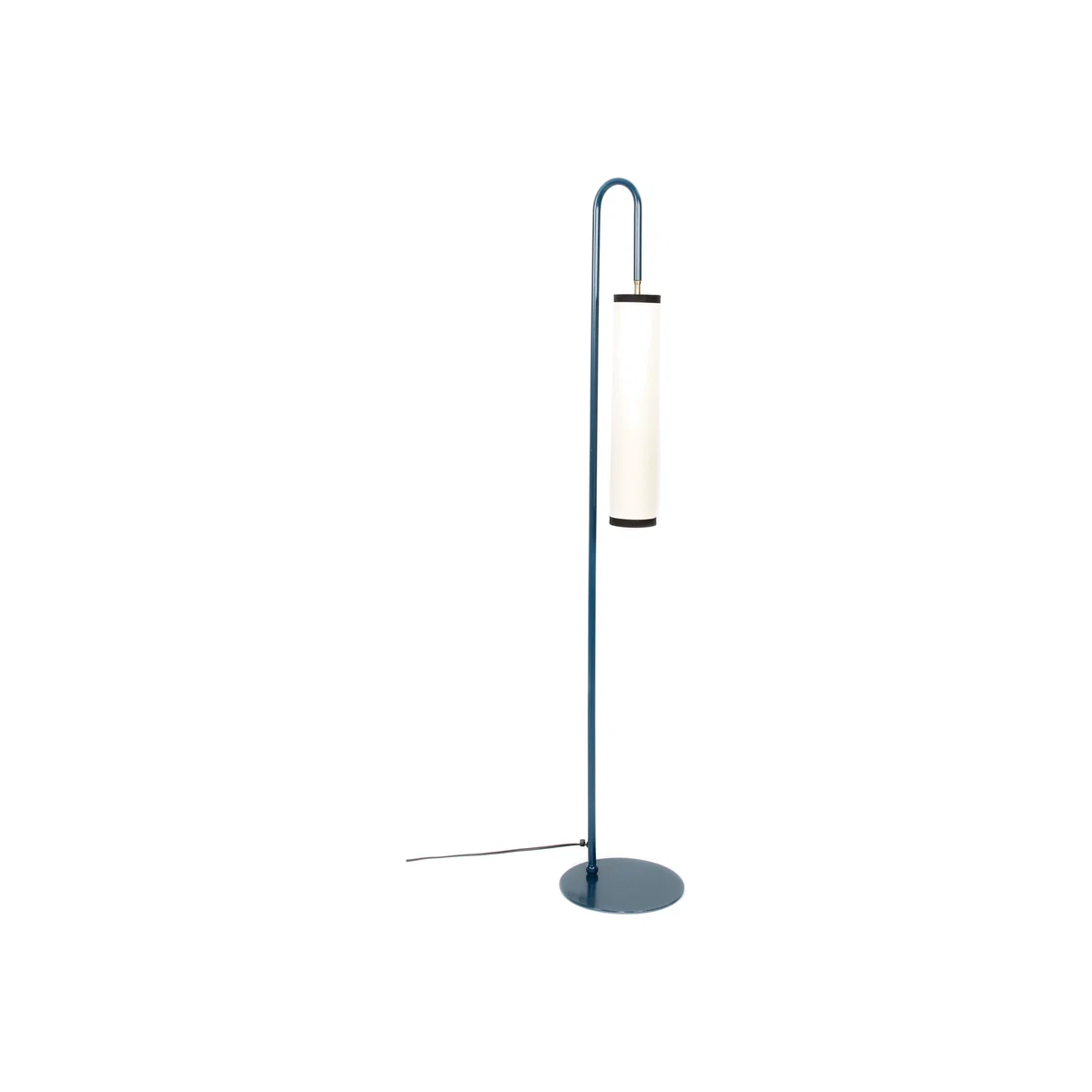 Tokyo Floor lamp - / H 140 cm - Metal & fabric by Maison Sarah Lavoine White/Blue – image 1