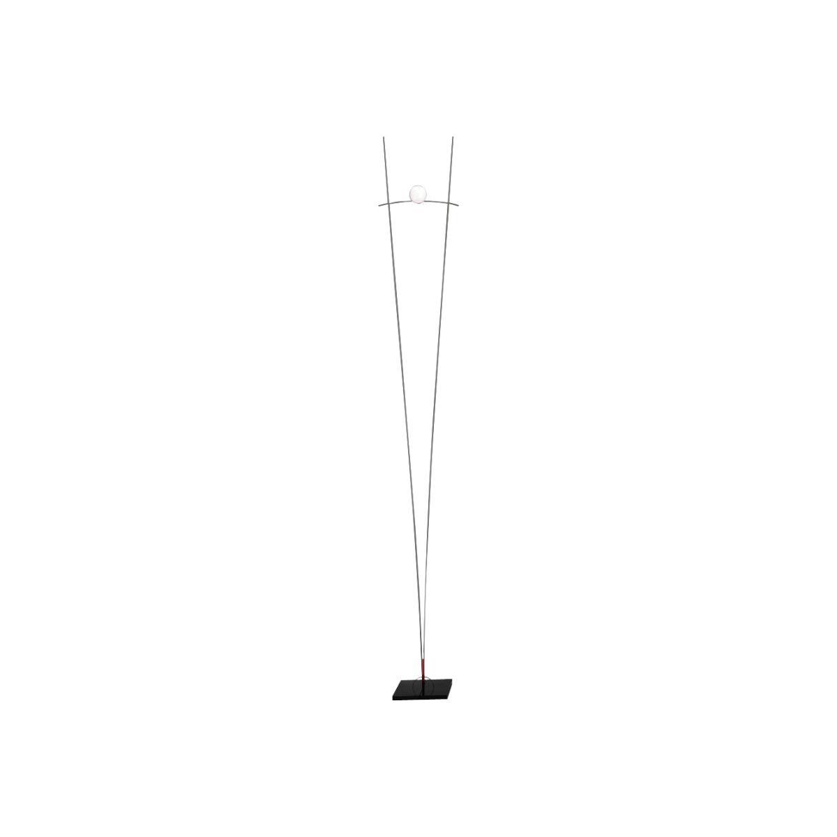 Ilios Floor lamp - With dimmer by Ingo Maurer Silver – image 1