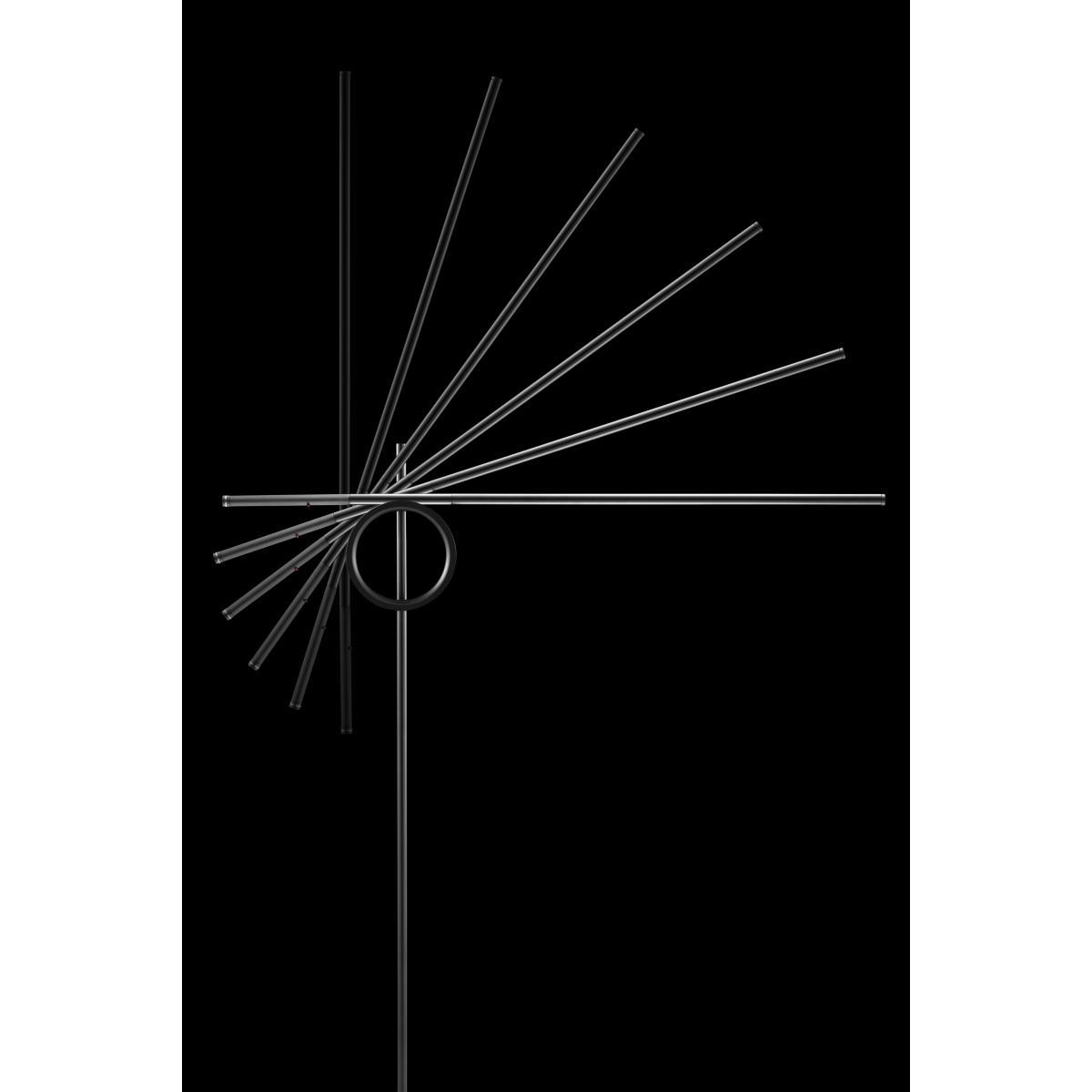 Tangent XL Floor lamp - / Adjustable - H 203 cm by Pallucco White – image 1