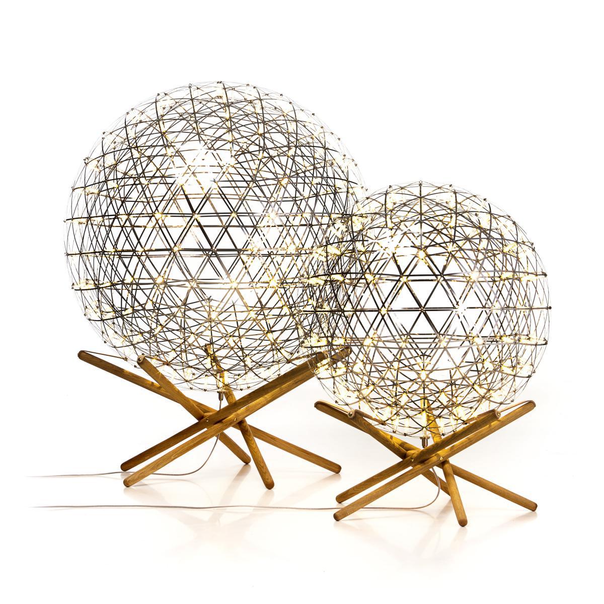 Raimond Tensegrity Floor lamp - LED  - Ø 61 cm by Moooi Metal – image 2