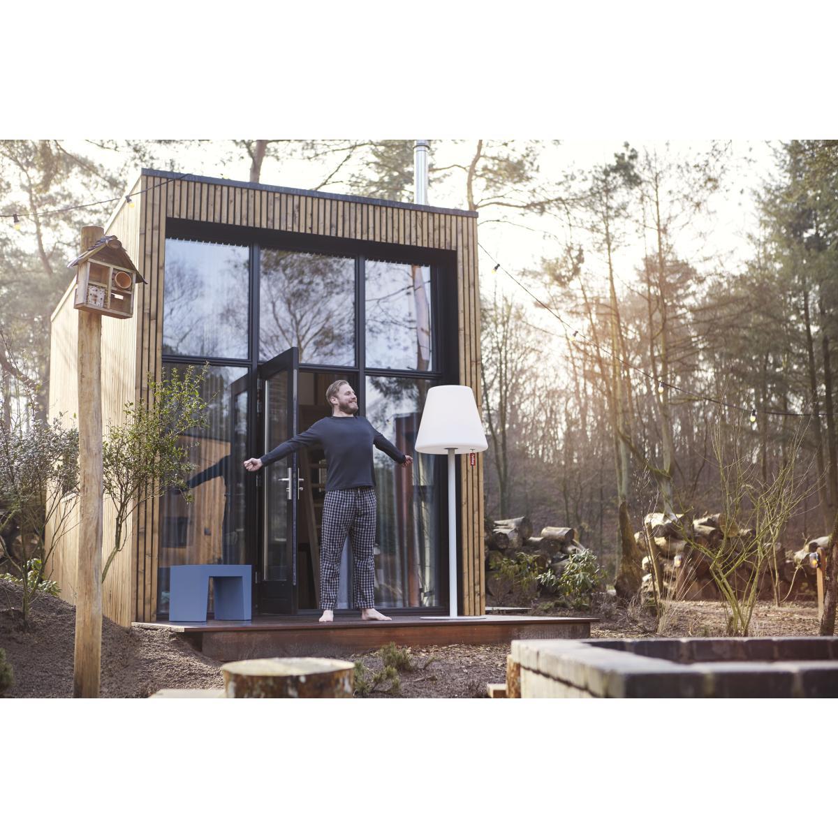 Edison the giant Floor lamp - / H 182 cm - LED by Fatboy White – image 3