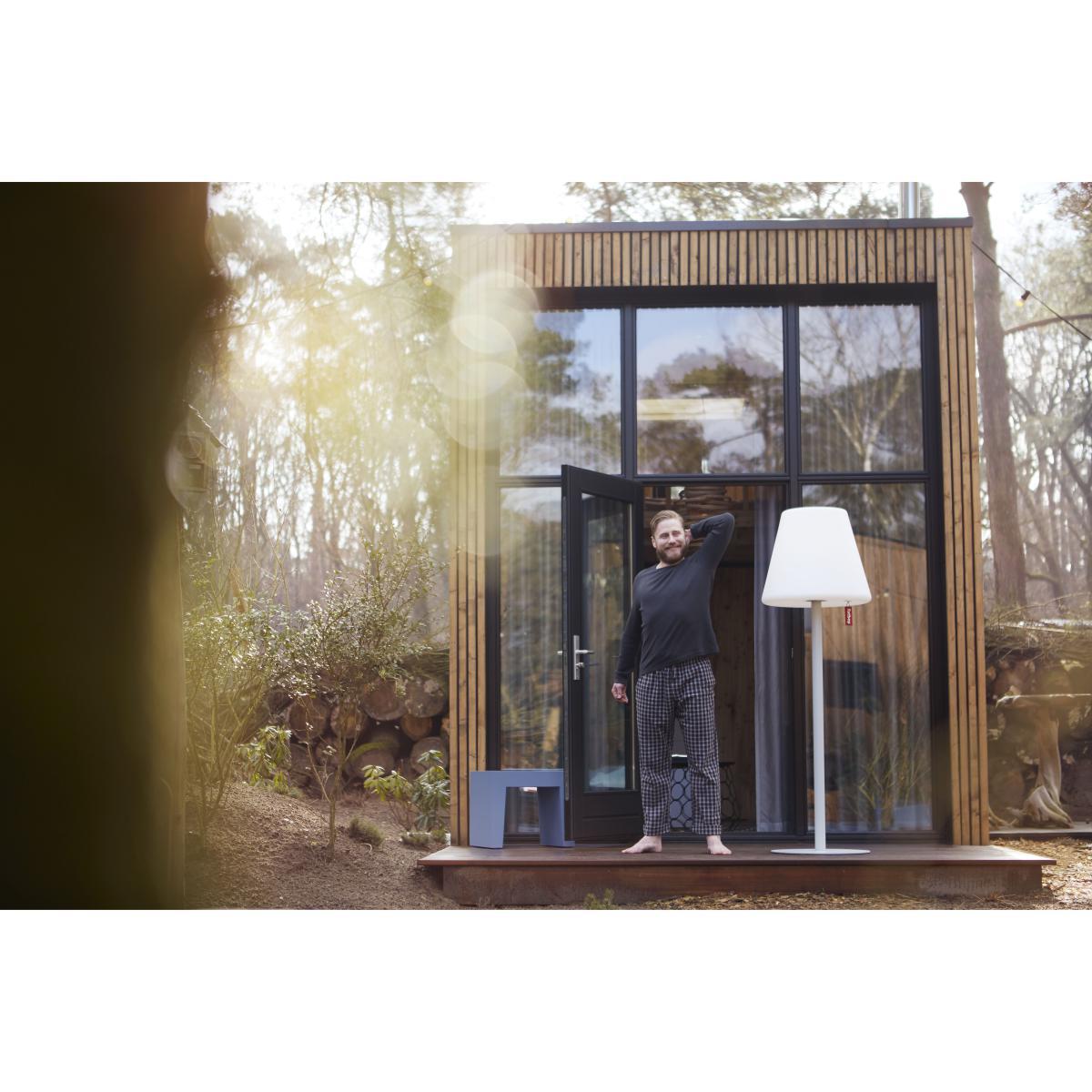 Edison the giant Floor lamp - / H 182 cm - LED by Fatboy White – image 4
