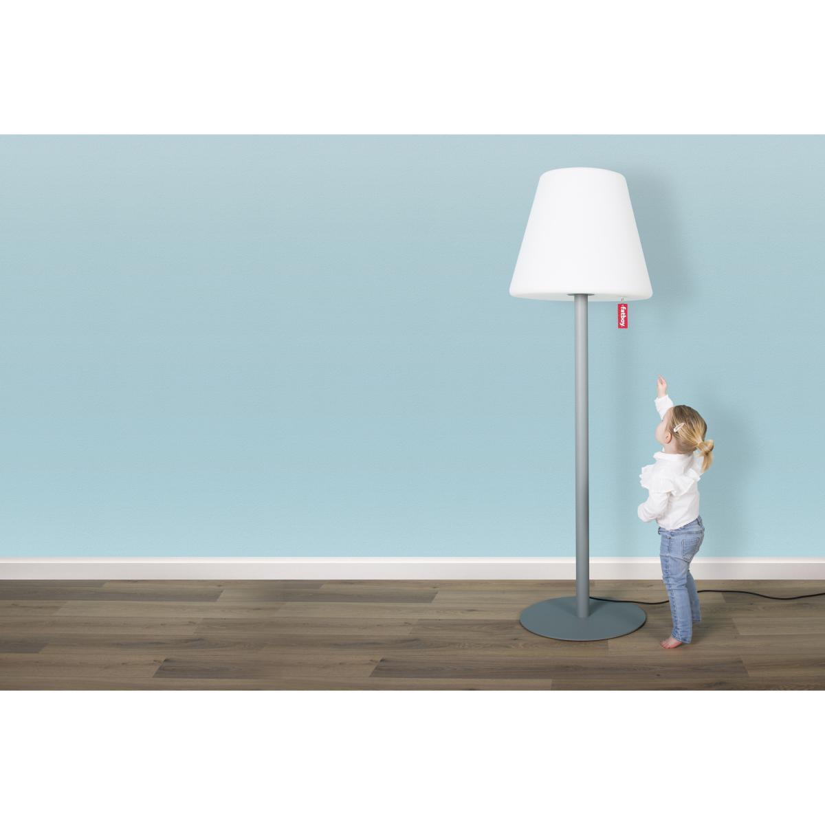 Edison the giant Floor lamp - / H 182 cm - LED by Fatboy White – image 5