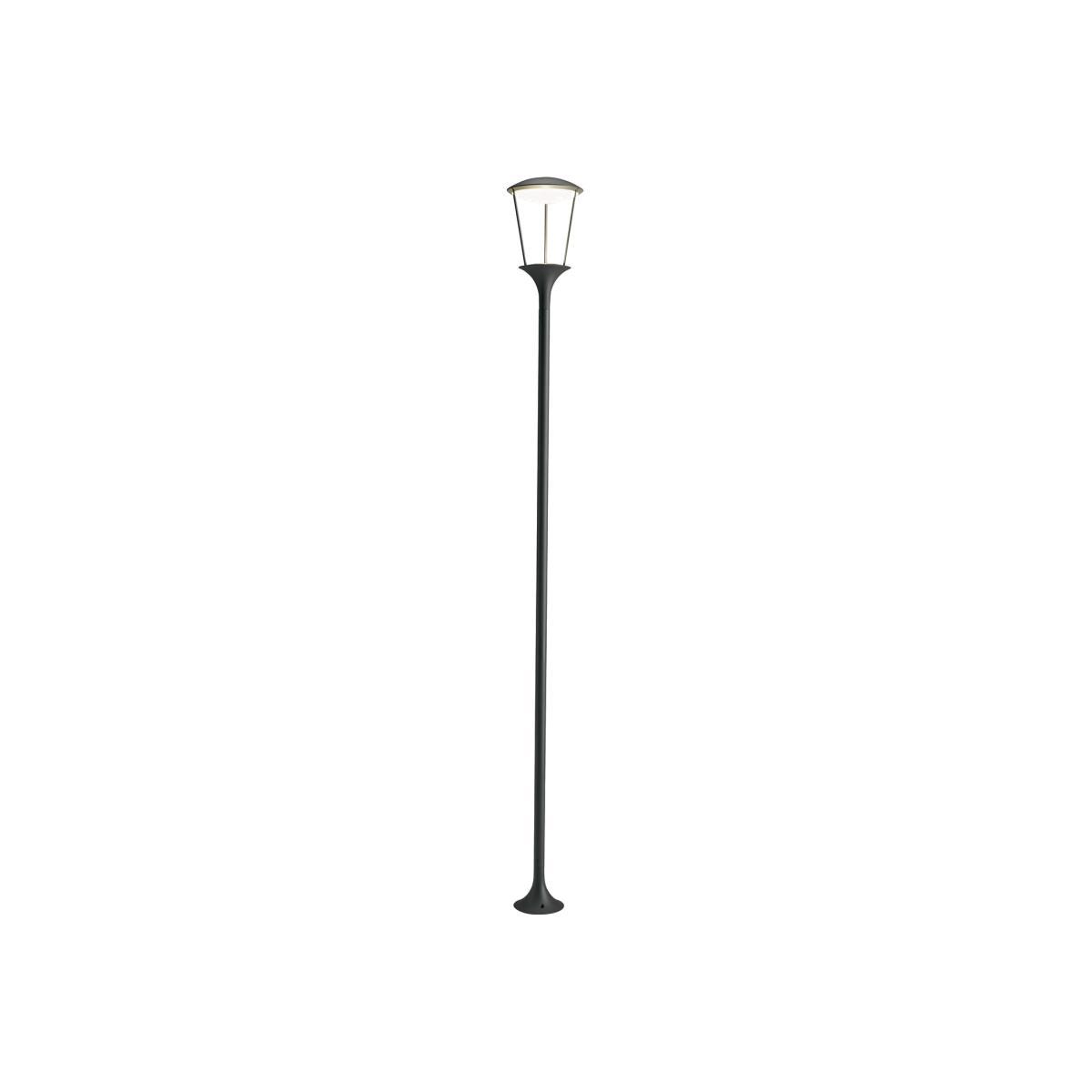 Pharos LED Floor lamp - / H 200 cm by Ethimo Black – image 1